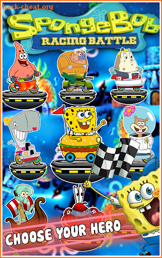 Race Spongebob Battle screenshot