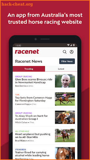 Racenet – Horse Racing Tips, Betting & Form Guide screenshot