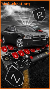 Racing Car Keyboard Theme screenshot