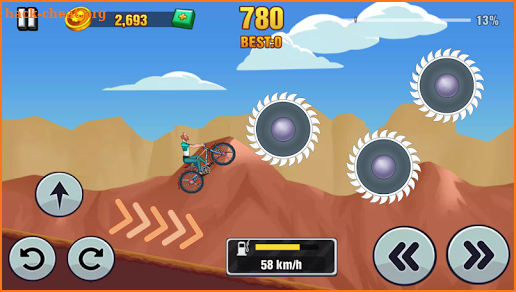 Racing Dismount - Turbo racing crazy screenshot