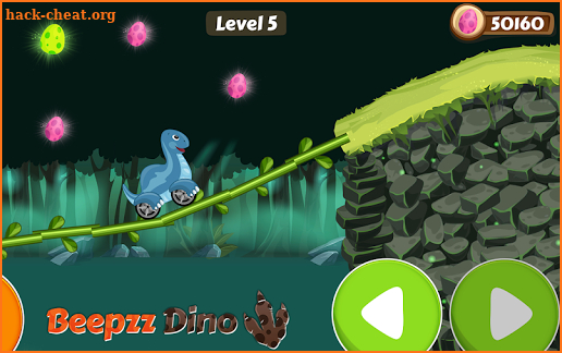 Racing game for Kids - Beepzz Dinosaur screenshot