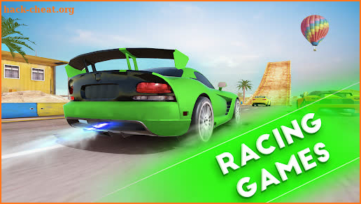 Racing games: car 3d screenshot