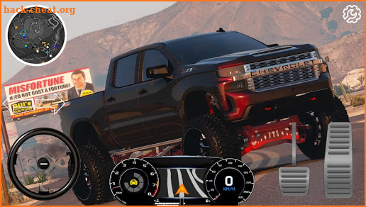 Racing Games: Chevrolet Silverado Trail Boss screenshot