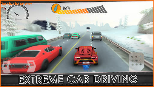 Racing in Car - Car Simulator screenshot