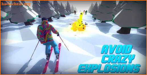 Racing in Mountain Ski 2019: Top Hill Skiing Racer screenshot