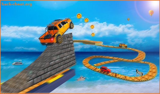 Racing Jeep Stunts On Impossible Tracks screenshot