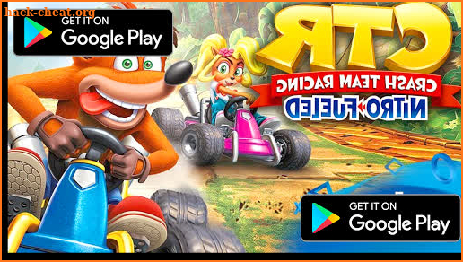 Racing Kart for Crash! Game Bandicoot Free screenshot