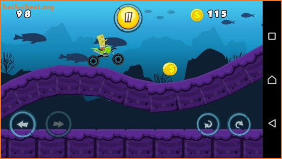 Racing Mania - Patrick VS Spongbob screenshot