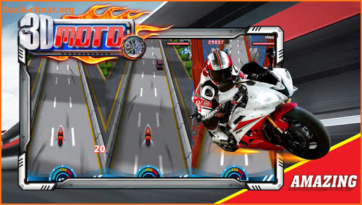 Racing Moto 3D: Champion screenshot