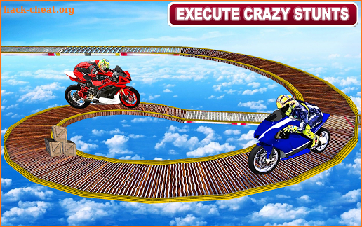 Racing Moto Bike Stunt : Impossible Track Game screenshot