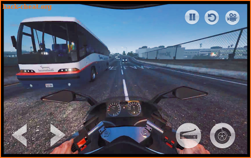 Racing Moto : Speed City Highway Bike Racing 3D screenshot