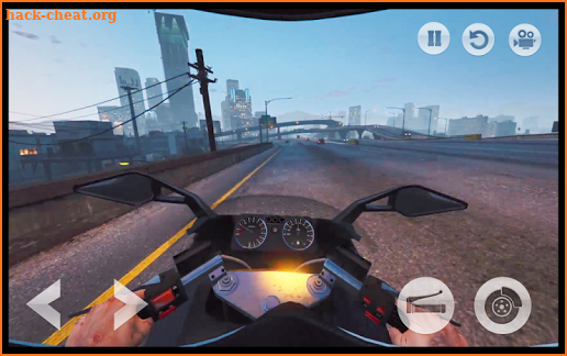 Racing Moto : Speed City Highway Bike Racing 3D screenshot