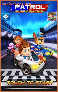 Racing PAW Patrol Car screenshot