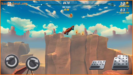 Racing Terrain Car Stunt Trial screenshot