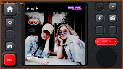 RAD VHS- Glitch Camcorder VHS Vintage Photo Editor screenshot
