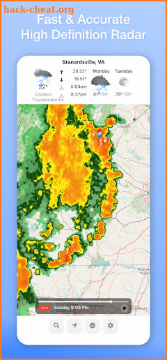 Radar Omega - Live Weather screenshot