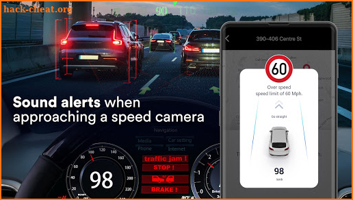 Radar: Speed Camera, HUD Speedometer, Radar Detect screenshot