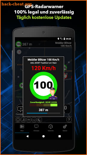 Radarwarner Gratis. Blitzer DE screenshot