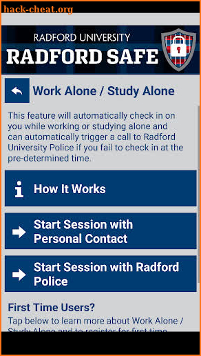 Radford Safe screenshot