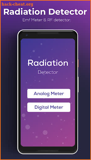 Radiation Detector Free: EMF Radiation Meter screenshot