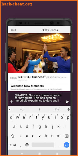 RADICAL Success Institute screenshot