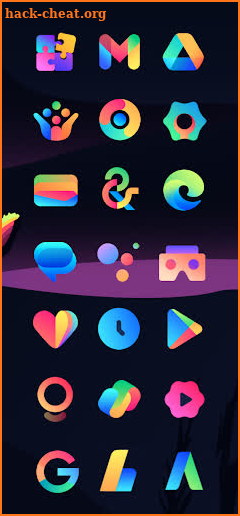 Radient Icons screenshot