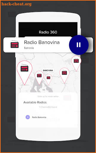 Radio App, FM radio tuner, live radio stations screenshot