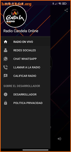 Radio Candela Online screenshot