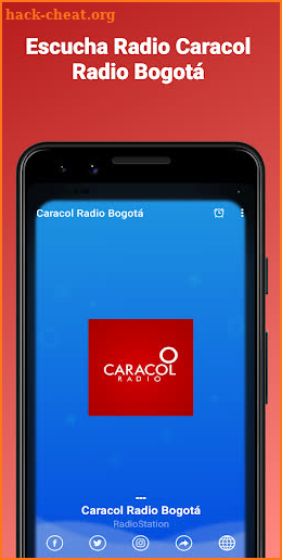 Radio Caracol FM screenshot