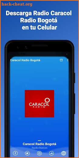 Radio Caracol FM screenshot