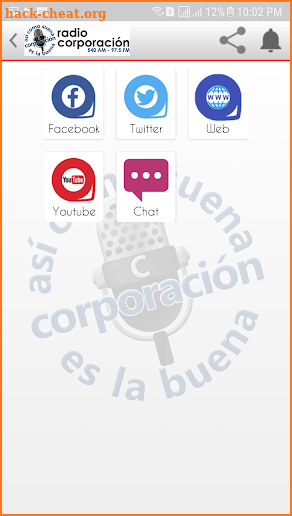 Radio Corporación screenshot