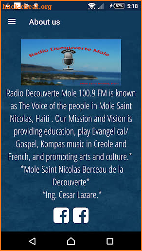 Radio Decouverte Mole screenshot