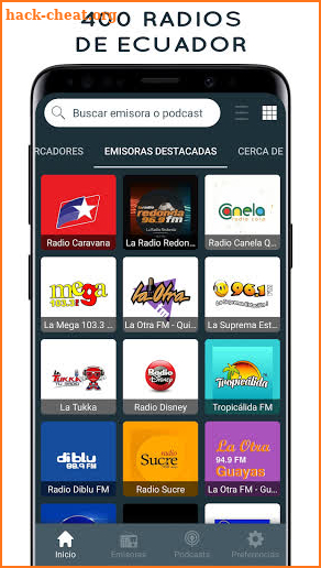 Radio Ecuador - online radio screenshot