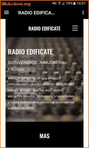 RADIO EDIFICATE screenshot