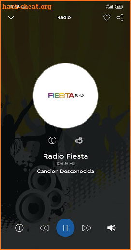 Radio El Salvador screenshot