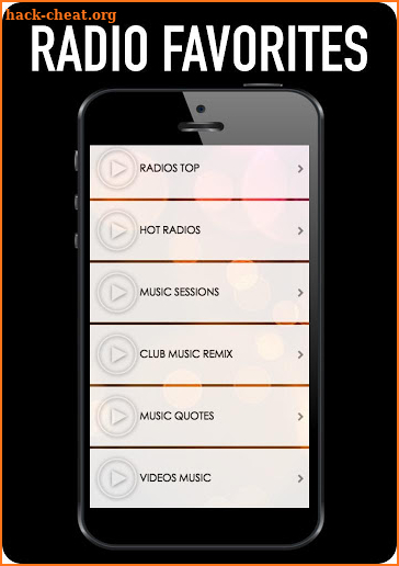 Radio favorites - AM FM Radio Tuner Online screenshot