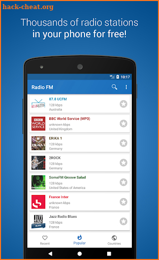 Radio FM Player - TuneFm screenshot