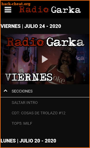 Radio Garka screenshot