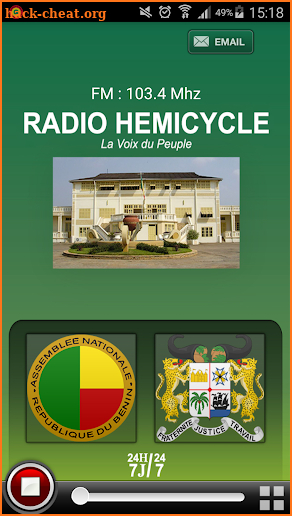 Radio Hemicycle screenshot