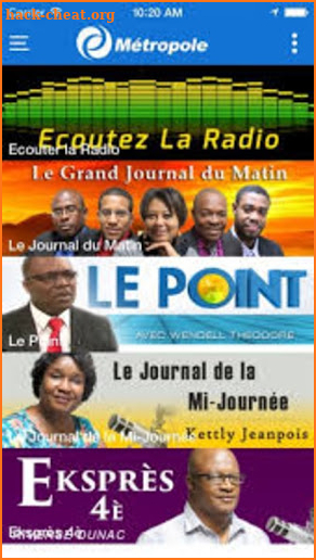 Radio Metropole Haiti screenshot