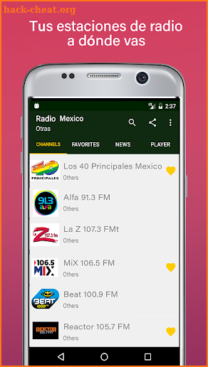 Radio Mexico - Estaciones de Radio en Mexico screenshot