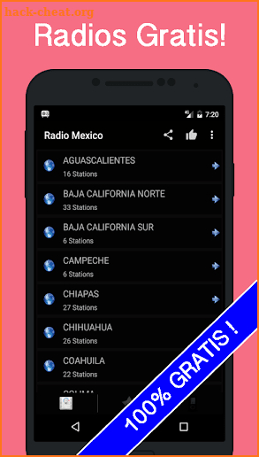 Radio Mexico Gratis screenshot