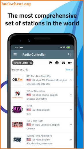 Radio Online World Radio -  Radio Online World App screenshot