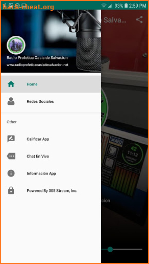 Radio Profetica Oasis de Salvacion screenshot
