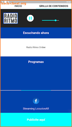 Radio Ritmo Online screenshot