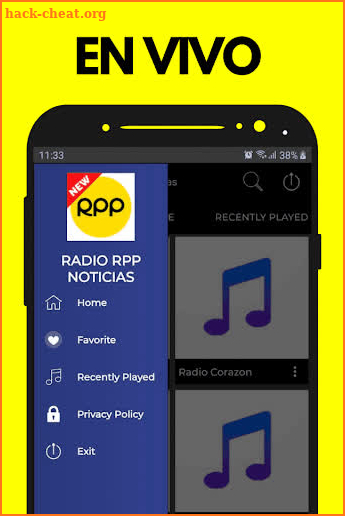 Radio Rpp Noticias en vivo gratis: Radio RPP screenshot