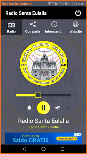 Radio Santa Eulalia screenshot