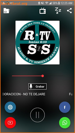 Radio Simiente Santa screenshot