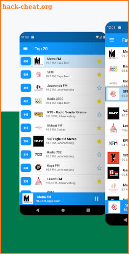 Radio South Africa - Free Online Radio & FM Radio screenshot