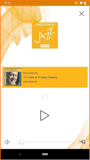 Radio Swiss Jazz screenshot